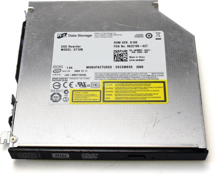 Actual product image Dell DVD +/-RW SATA Assy (DVD writer)
