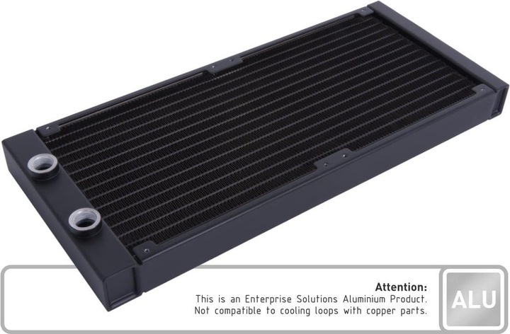 Produktbild Alphacool Alpha ES Aluminium 280 mm T27 -Industrie 1021478 (140 mm)