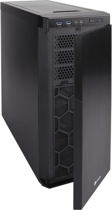 Actual product image Corsair Carbide 330R Blackout Edition (ATX, E-ATX, mATX, Mini-ITX)
