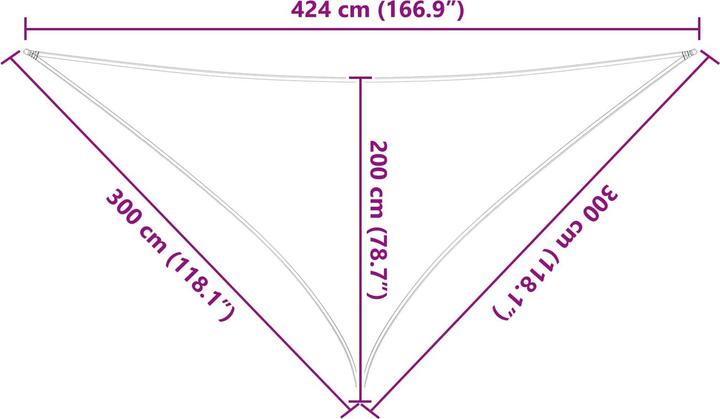 Produktbild vidaXL Outdoor Sonnenschutz Markise (300 x 300 cm)