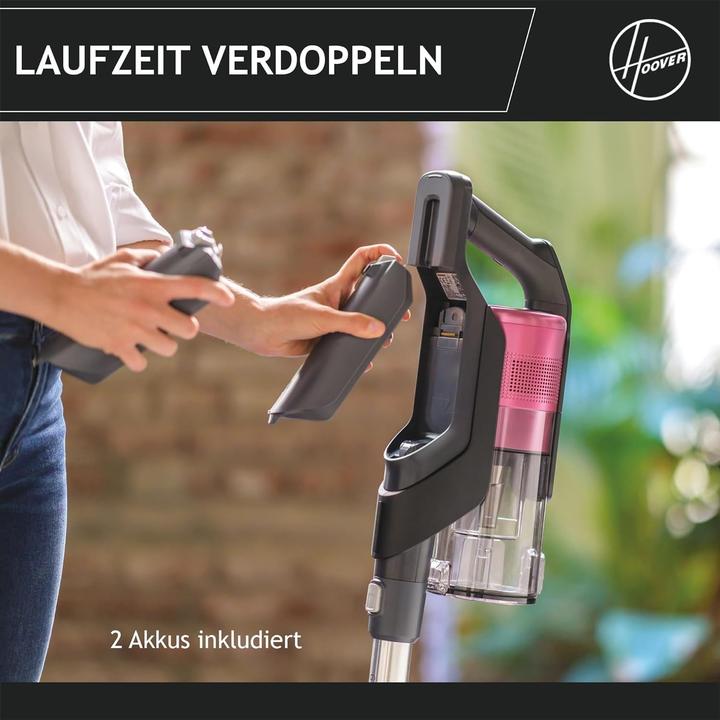 Actual product image Hoover HF9 HF920H 011 Rose, Pink Bagless