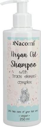 Productafbeelding Nacomi Arganolie Shampoo Haarshampoo Met Argan 250ml (250 ml, Vloeibare shampoo)
