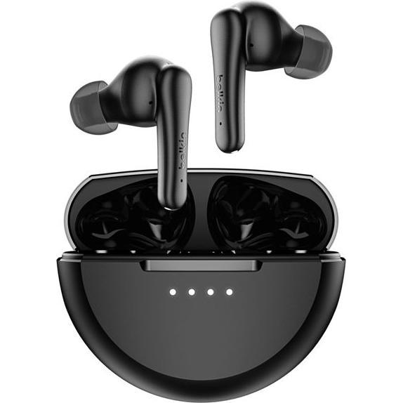 Belkin Soundform Rhythm ANC True Wireless Kopf.schwarz AUC015hqBK (ANC, Kabellos) (AUC015HQBK)