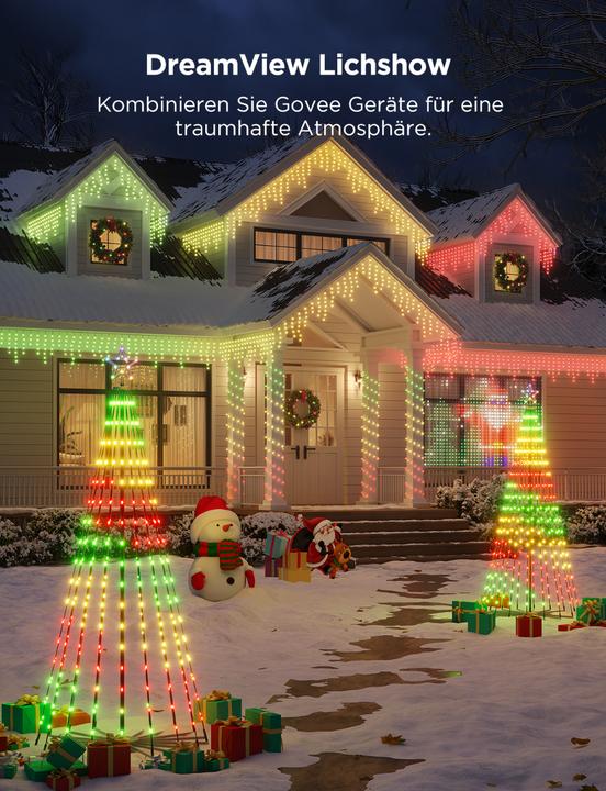 Actual product image Govee Cone Tree Lights