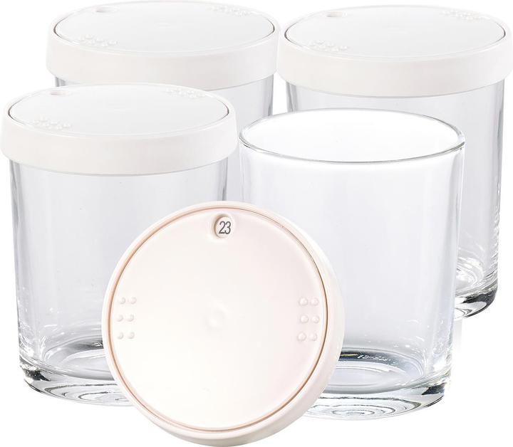Produktbild Pearl Ersatz-Gläser für Joghurt Maker, 4er-Set