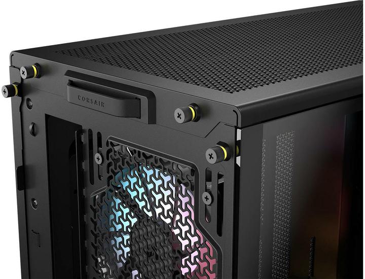 Produktbild Corsair 4000D FRAME LCD RS ARGB BLK CASE (ATX, E-ATX, Micro ATX (mATX), Mini-ITX)