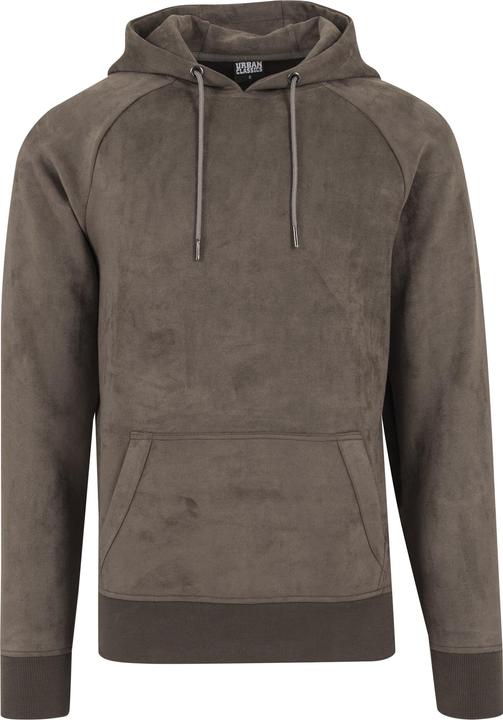 Actual product image Urban Classics Imitation Suede Hoody (L)