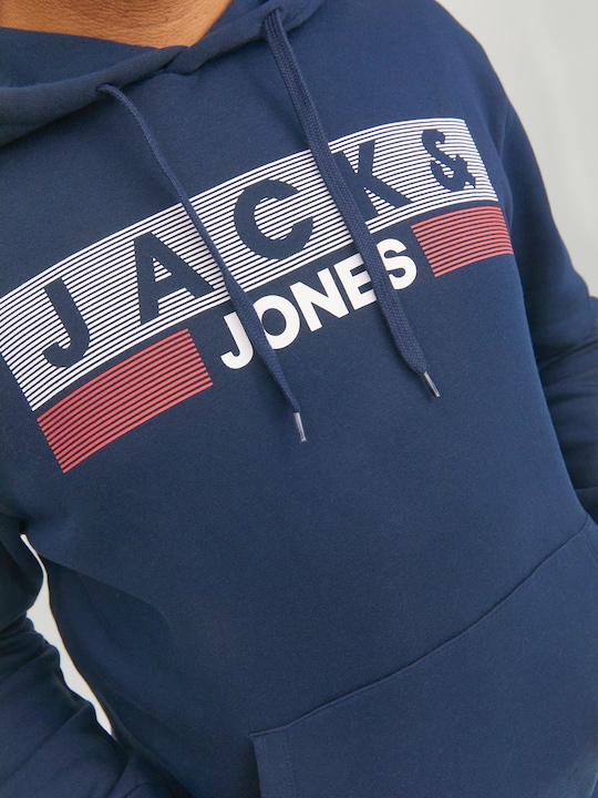 Immagine prodotto Jack & Jones Plus Size Maglia con cappuccio con logo Plus Size Maglia con cappuccio (XXL)