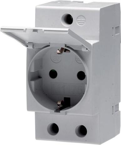 Produktbild ABB STOTZ-KONTAKT M1175C Steckdose Typ F Grau