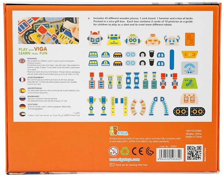 Image du produit Viga Toys Jeu au marteau