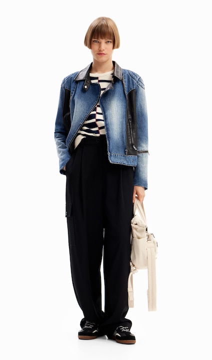 Produktbild Desigual jeanjacke damen deigual robon (S)