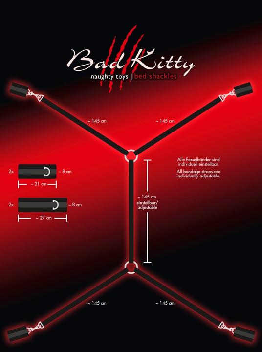 Produktbild Bad Kitty Bed Shackles
