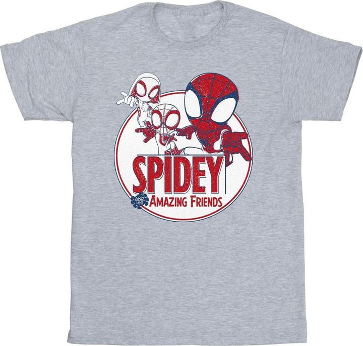 Immagine prodotto Spidey And His Amazing Friends Circle Maglietta Ragazze (128)