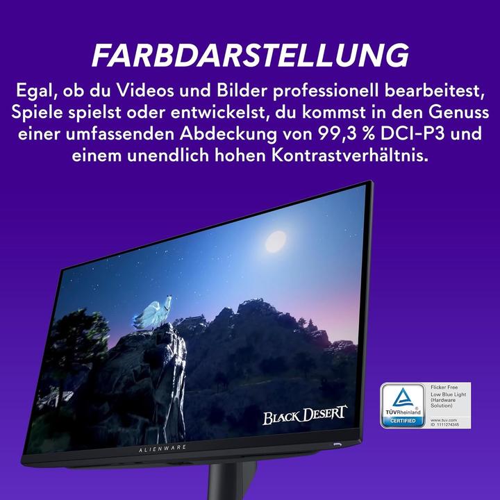 Image du produit Dell Alienware 27 AW2725DF (2560 x 1440 pixels, 26.70")