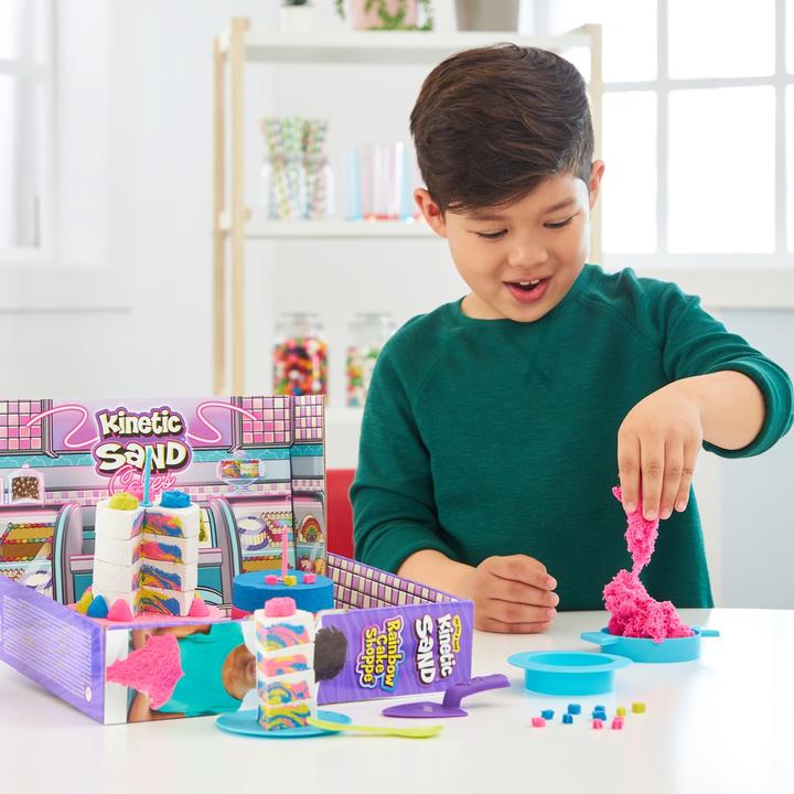 Produktbild Spin Master Kinetic Sand Regenbogen Bäckerei Set