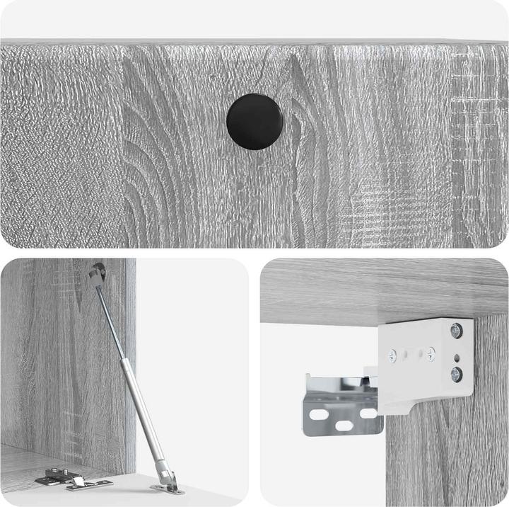 Actual product image vidaXL Wandschrank (59.50 x 41 x 30 cm)
