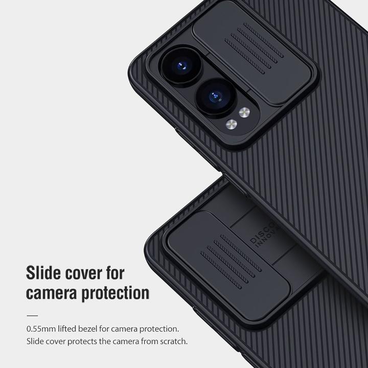 Actual product image Nillkin CamShield Hard Case for OnePlus Nord CE4 Lite Black (Oneplus Nord CE 4)