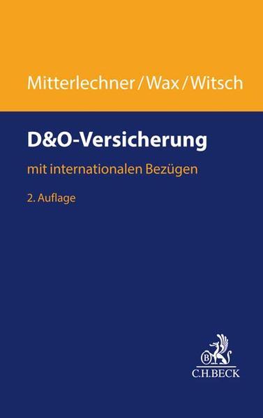 Image du produit D&O-Versicherung (Allemand, Michael Gruber, 2019)