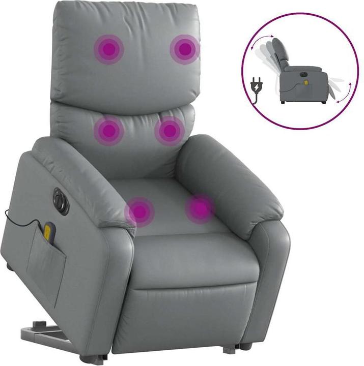 Image du produit vidaXL Massagesessel mit Aufstehhilfe