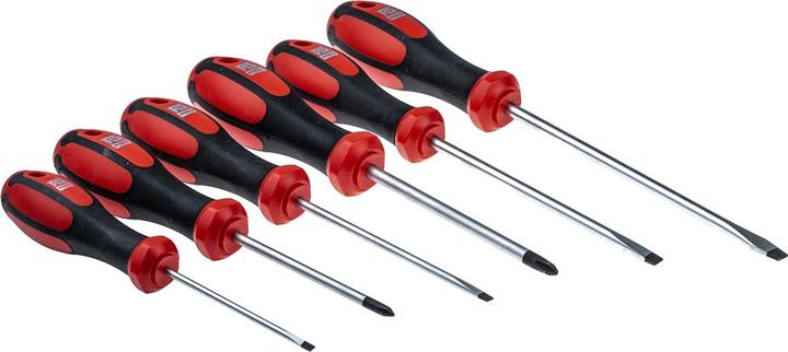 Produktbild RS PRO 6 Pc C-PLUS SD Set- Slotted/Phillips (Phillipps-Kreuzschlitz (PH))