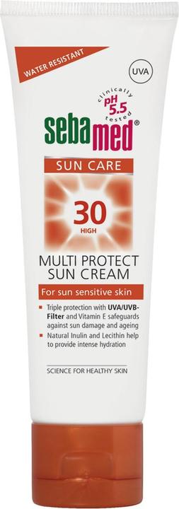 Produktbild Sebamed Multi Protect Sun SPF 30 Creme (Sonnencreme, SPF 30, 75 ml, 0.08 g)