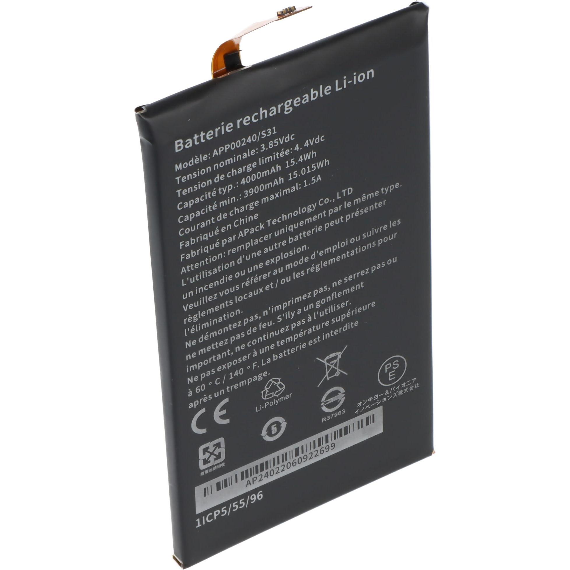 AccuCell Akku passend für das Handy Cat S31 Akkutyp Cat APP00240, Smartphone Akku