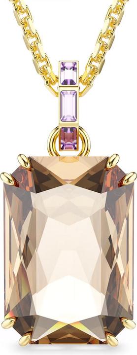 Produktbild Swarovski Millenia Halskette Oktagon Schliff Karamell Goldlegierungsschicht (Swarovski Metall)