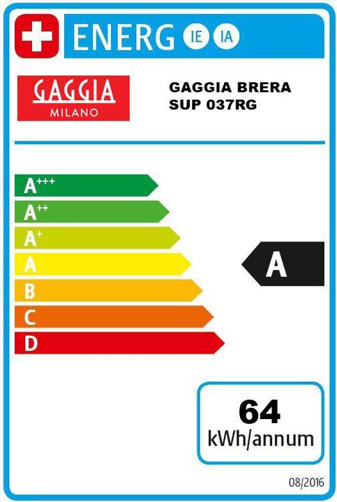 Energy Label Gaggia Brera