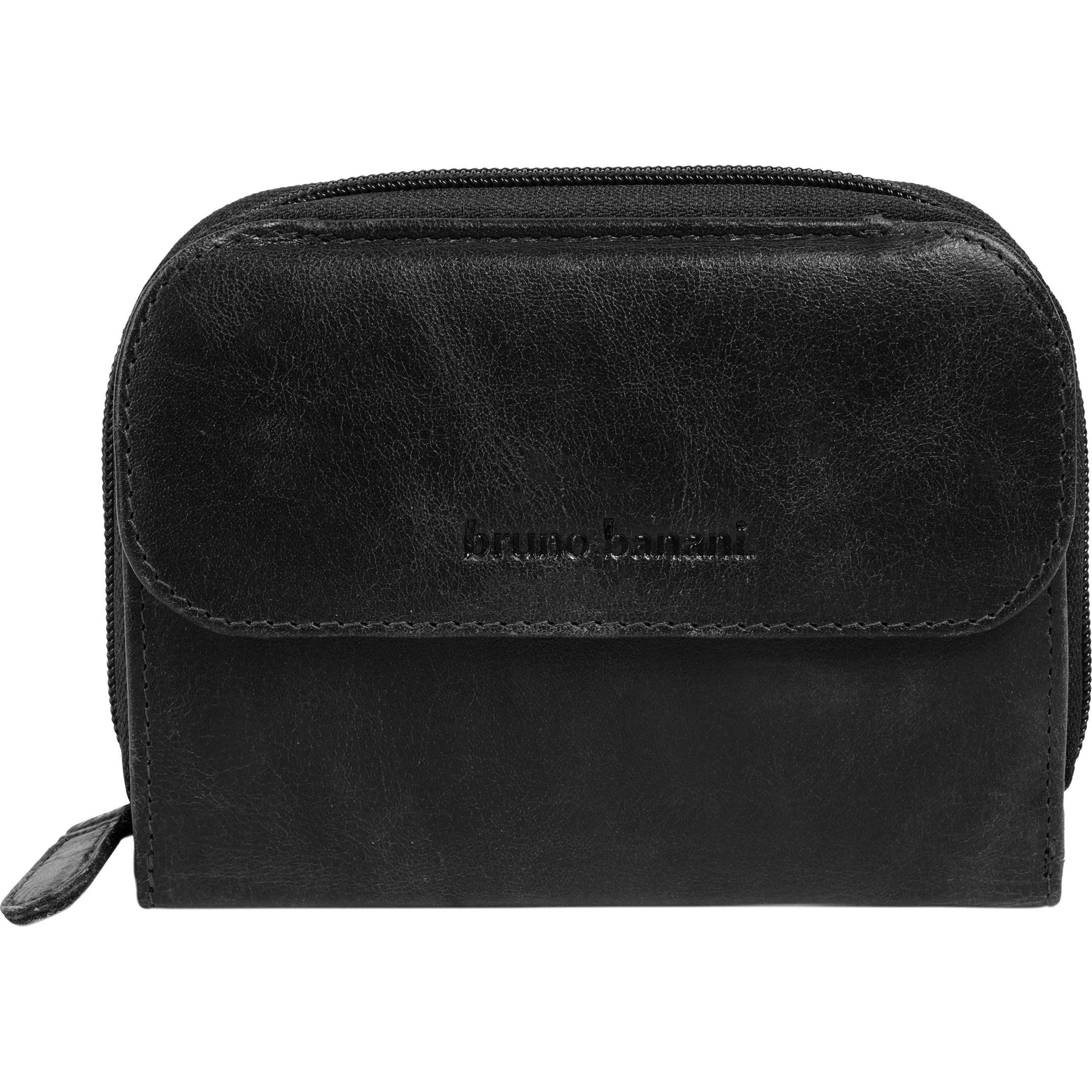 Bruno Banani, Portemonnaie, Geldbörse, Schwarz