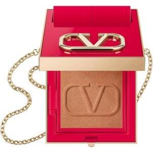 Valentino, Gesichtspuder, Go-Clutch Glow Compact Powder 00 Bronze - 42 Gramm