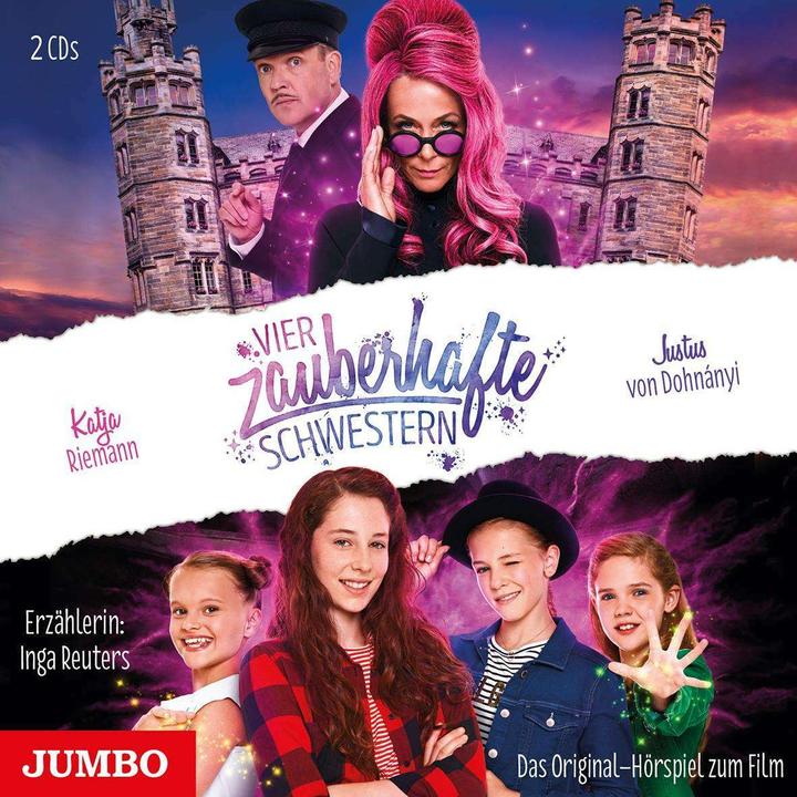 Jumbo Vier zauberhafte Schwestern. Das Original-Hörspiel zum Film (Deutsch, Inga Reuters, 2020)
