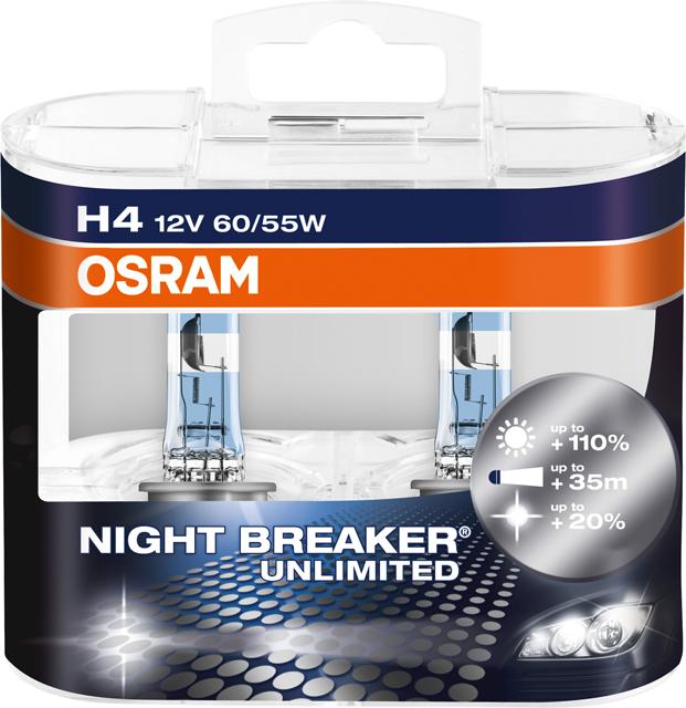Image du produit Osram Night Breaker Unlimted (H4)