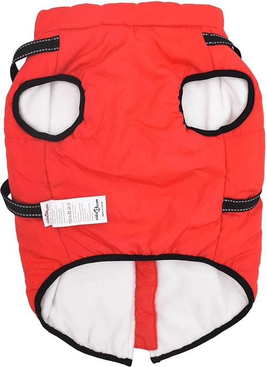 Actual product image vidaXL Dog coat with harness Waterproof Reflective (44, Dog coat)