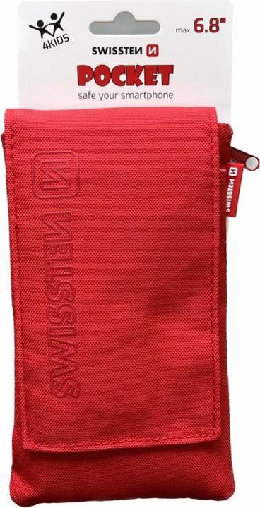 Produktbild Swissten Case Pocket 6,8" Red