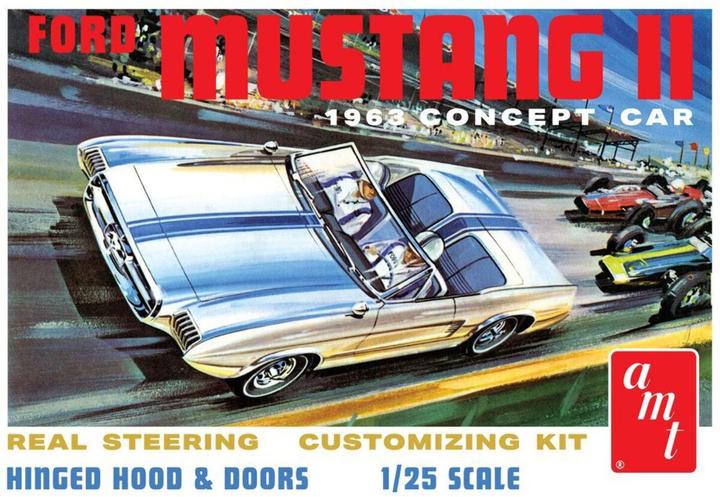Image du produit AMT 1963 Ford Mustang II Concept Car