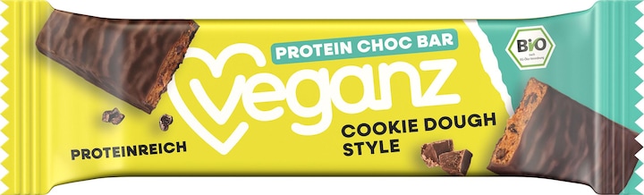 Produktbild Veganz Protein Choc Bar Cookie Dough Style Bio (1 Stk., 50 g)