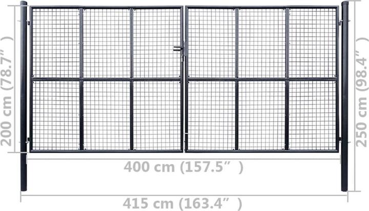 Produktbild vidaXL Gartentor