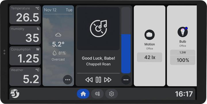 Produktbild Shelly Wall Display X2 Black + Blu H&T Black