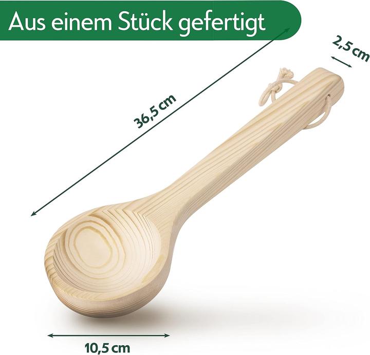 Produktbild CozyNature Sauna-Eimer mit Kelle