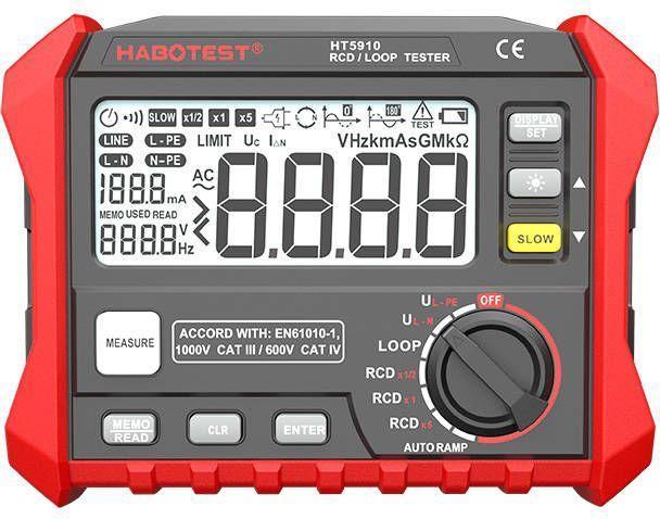 Image du produit Habotest HT5910 Testeur numérique de résistance de la terre