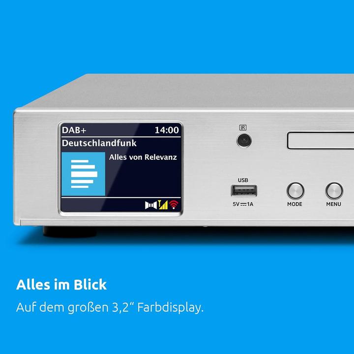 Produktbild TechniSat Digitradio 143 V3 (Radio Tuner, CD Player)