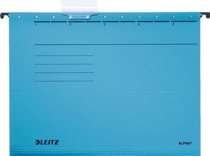 Actual product image Leitz Suspension file Alpha (A4, 5 x)