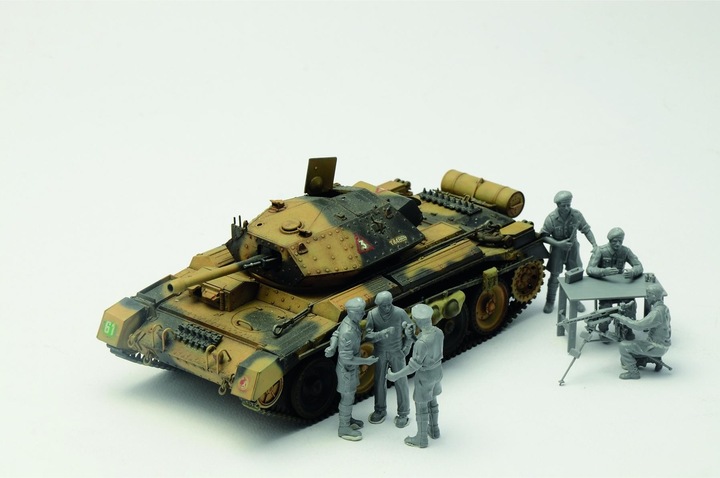 Produktbild 1:35 Brit. Crusader Mk.III m. Besatzung