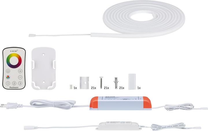 Actual product image Paulmann MaxLED Flow Stripe Set (Multicoloured, 500 cm, Indoor)