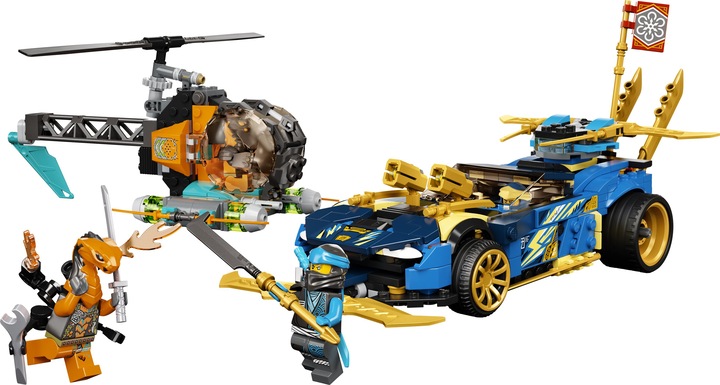 Actual product image LEGO Ninjago - Jay and Nya's race car EVO (71776, LEGO Ninjago)