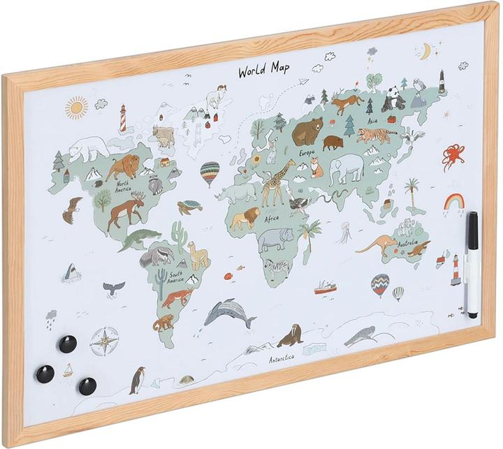 Immagine prodotto Zeller Present Mappa del mondo (Mappamondo, 60 x 40 cm)