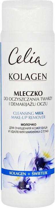 Image du produit Celia Collagen Breast Polish For Facial Cleansing And Eye Makeup Remover Skylight 200Ml (Lait nettoyant, 200 ml)