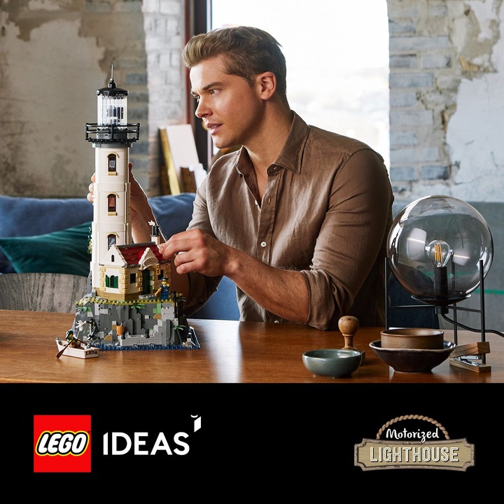 Produktbild LEGO Motorisierter Leuchtturm (21335, LEGO Ideas, LEGO Seltene Sets)