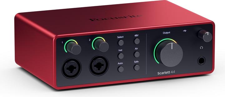 Focusrite Interface audio Scarlett 4i4 - 4ème génération (USB)