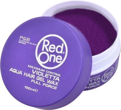 Image du produit RED One - Aqua Hair Gel Wax Quicksilver 150 Ml (Gel coiffant, 150 ml)